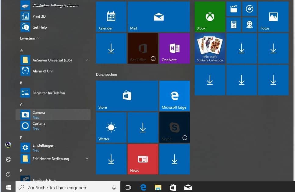 Store Apps Missing after windows 10 update