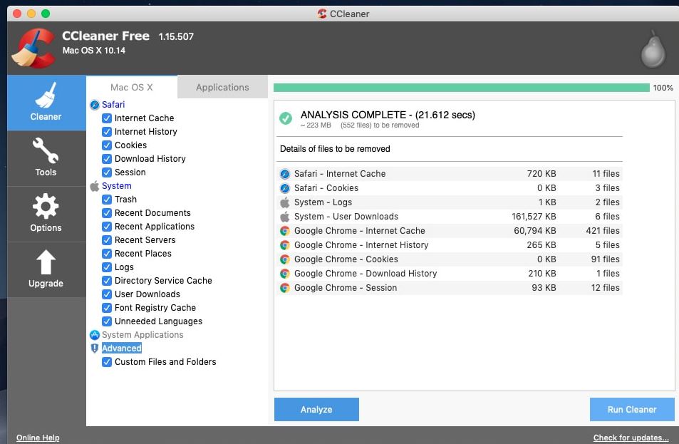 CCleaner for mac