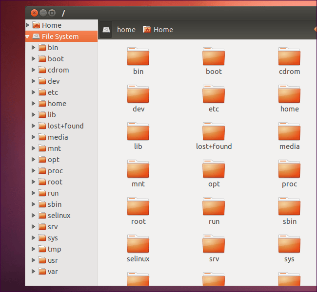 Linux directory