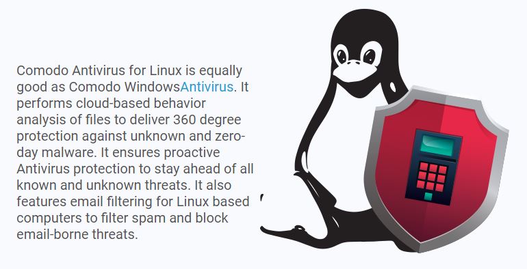Comodo antivirus for linux