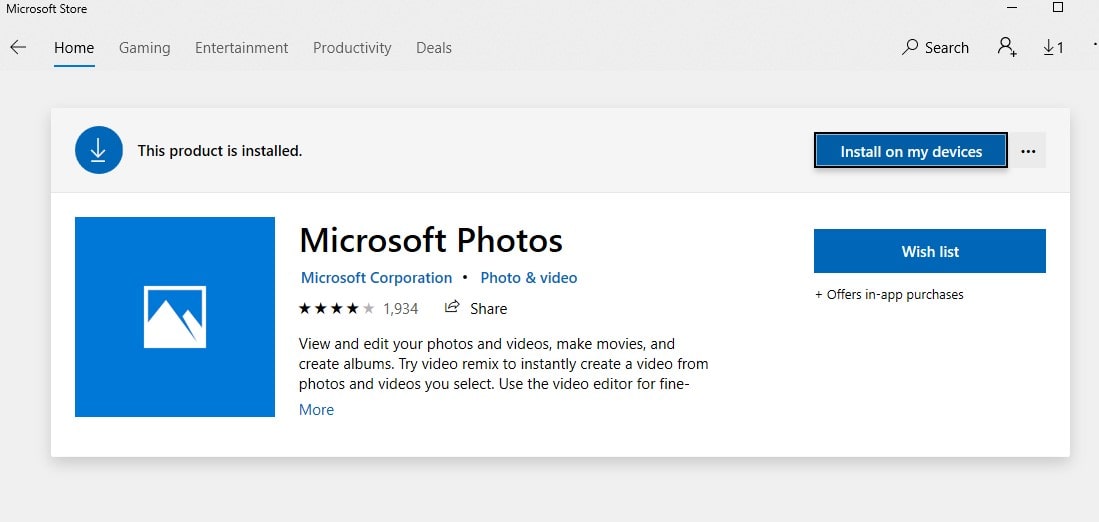 download Microsoft photos
