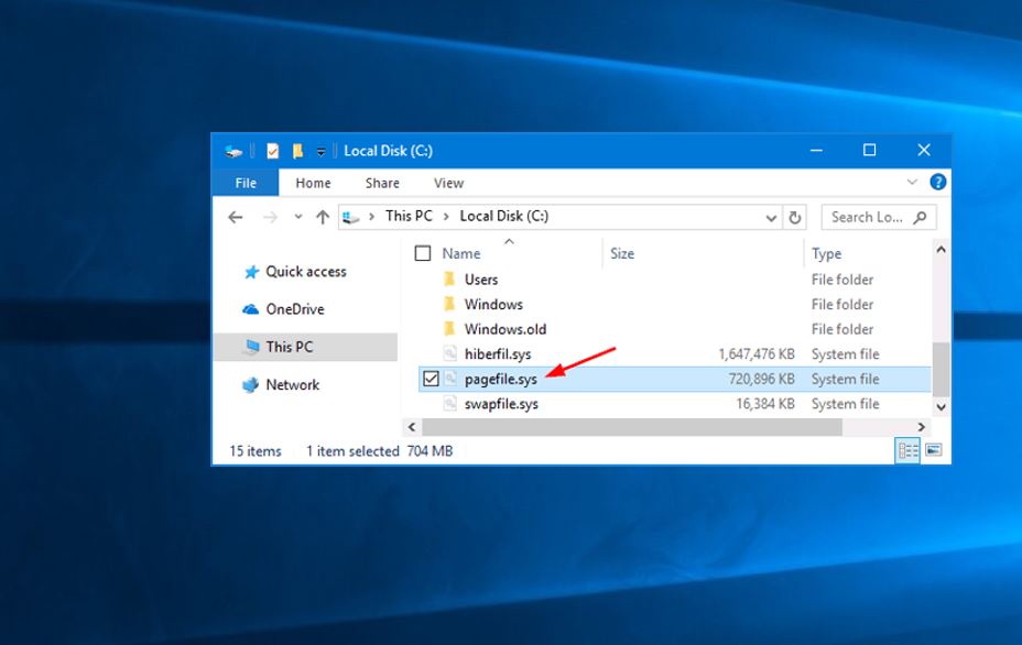 Clear Pagefile at Shutdown in Windows 10