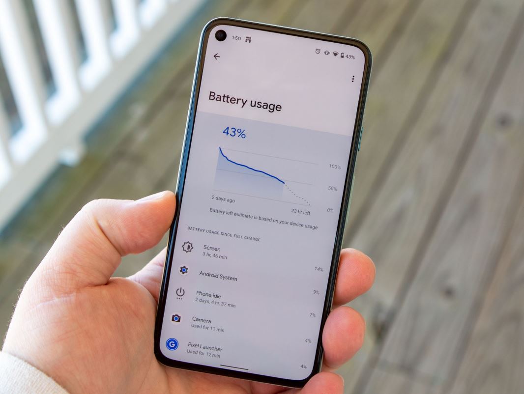 Battery Usage Screen Android