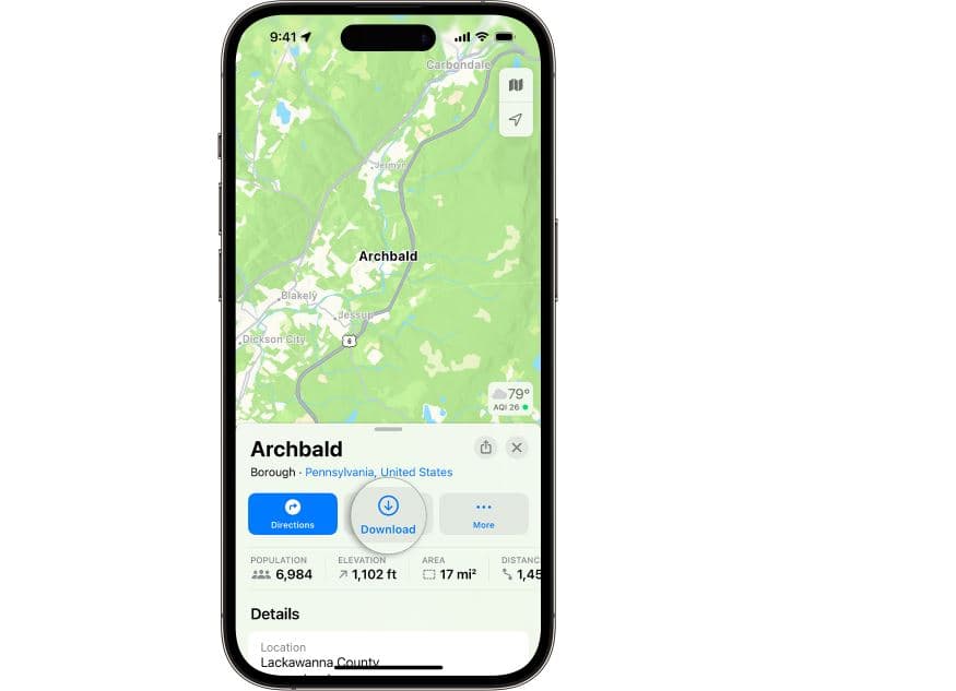 Apple Maps Offline